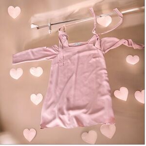 Amanda Uprichard blush dress NWOT